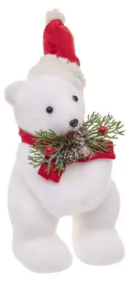 Produktbild von Weihnachtsdekoration Weihnachtsbär Figur 20x13x17 cm