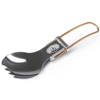 Produktbild von Gsi Outdoors Glacier Folding Spork Silber Silber One Size