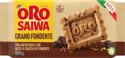 Produktbild von Oro Saiwa Kekse | Oro Saiwa Grano Fondente | Oro Saiwa Kuchen | Oro Saiwa Biscotti | 300 Gramm Total