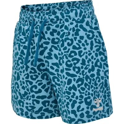 Produktbild von hummel hmlFLOWY AOP SHORTS - BLUE CORAL - 116