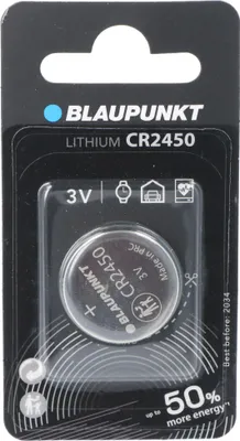 Obrázek produktu pro Lithiová baterie Blaupunkt CR2450 3 V
