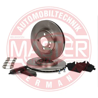 Produktbild von 2X Bremsscheiben + Bremsbeläge Vorne