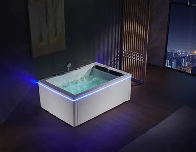 Produktbild von Whirlpool Eckbadewanne Badewanne Wanne Spa Home 2 Personen Whirlwanne Whirlwanne
