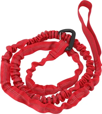 Obrázek produktu pro Bike Tow Rope Přírodní délka 1,7 m Roztažitelný design Nylonová slitina Přenosné horské kolo Tažné lano pro venkovní trénink Červená barva