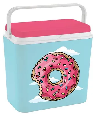Obrázek produktu pro Chladnička ATLANTIC Donut, 24 litrů, pasivní, chlazení, bez BPA, vícebarevná