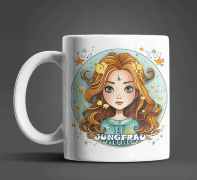 Produktbild von Sternzeichen Tierkreis Kaffeetasse Tasse Geschenkidee Geschenk 330 ml – Jungfrau