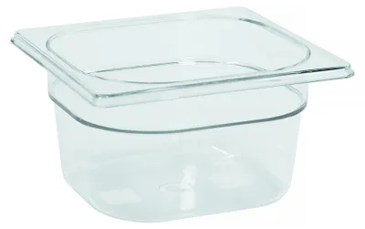 Immagine prodotto di Contenitore GN 1/6, in policarbonato - 176 x 162 x 100 mm - 1,6 L