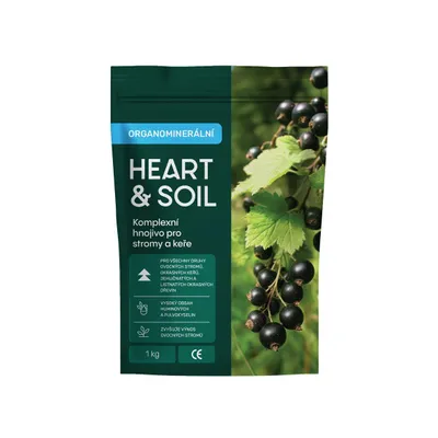 Obrázok produktu pre Heart&Soil Komplexné hnojivo pre stromy a kríky, 1 kg – ekonomické dávkovanie: 100 g/m²