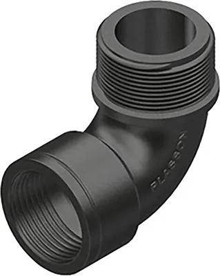 Image de Coude 90° Plasson Pp M/f 1/2 Raccord Coudé Robuste Pp Mâle/femelle - Plasson