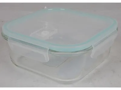 Produktbild von 12 Stück Glas-Frischhaltedose Boxen mit Deckel Gefäße 1,2L mit Dampfventil