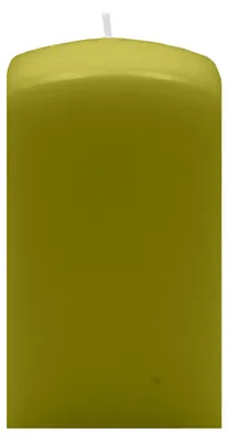 Produktbild von Quader Kerzen Scottish Grün 15 x Ø 6/6 cm, 4 Stück