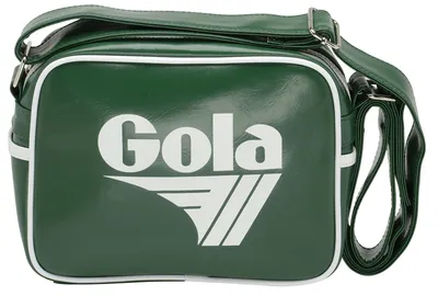Image de Gola sac à épaule bandoulière Micro Redford Bottle Green / White vert blanc