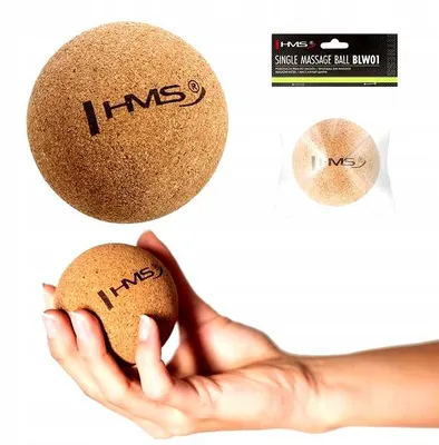 Produktbild von HMS BLW01 Kork Massageball Hart 6,5 cm