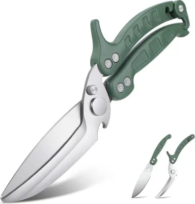 Produktbild von DRAGON RIOT Geflügelschere Abnehmbar Heavy Duty Gemüseschere Grün