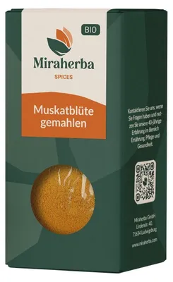 Produktbild von Miraherba - Muskatblüte gemahlen - 50g
