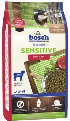 Productafbeelding van Bosch Sensitive Lam en Rijst - Verpakking: 1 kg