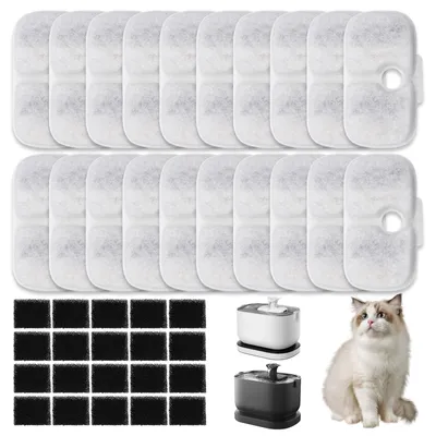 Productafbeelding van 40 Filters voor Kattenfontein, Vervangingsfilters