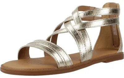 Produktbild von Geox Damen Sandale KARLY, Serie J, Goldfarben