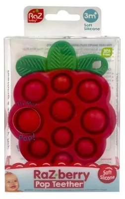 Imagen del producto de Mordedor de silicona Malina Pop It - RaZbaby