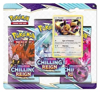 Obrázok produktu pre Pokémon Chilling Reign: Balenie 3 figúrok Eevee v blistri
