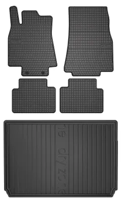 Immagine prodotto di Tappetini gomma + baule DryZone per Mercedes A- Classe W169 2004-2012 5 pezzi