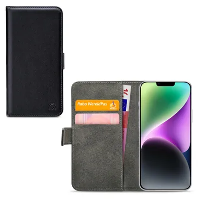 Image de MobilizePolyuréthaneLeather Book Case Black Apple iPhone 14 Plus