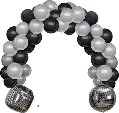 Produktbild von Aufblasbare Partydekoration - Discokugeln und Luftballons