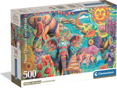 Produktbild von Clementoni High Quality Collection 35578, 500 Stück(e), Kunst, 18 Jahr(e)