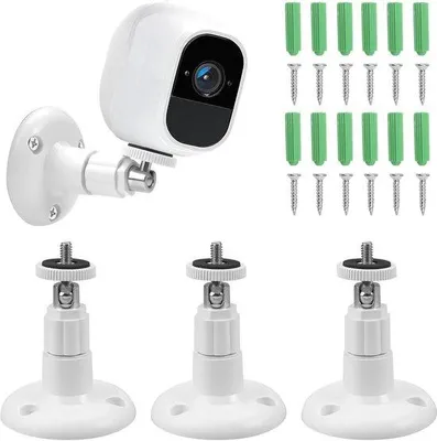 Immagine prodotto di Supporto per telecamera di sicurezza da esterno regolabile a 360 gradi