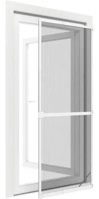 Produktbild von Insektenschutz Home Protect Alu-Teleskop-Tür weiss 100x215 cm