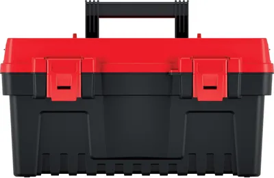 Zdjęcie produktu dla Skrzynka na narzędzia Skrzynka do przechowywania Skrzynka na narzędzia Organizer do przenoszenia Czerwony 476 x 260 x 256 mm