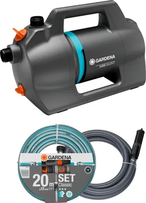 Produktbild von Gardena Gartenpumpe-Set Silent max. Fördermenge: 5.100 l/h 550 Watt