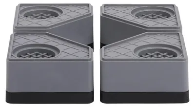 Produktbild von 4 Stück Vibration Dämpfer für Waschmaschine,Stoßdämpfende, rutschfeste Gummifüße für Waschmaschinen und Trockner