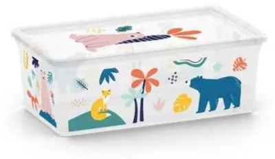 Image de Keter Boîte de Rangement C-Box Style Wild Animals 18L