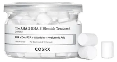 Zdjęcie produktu dla COSRX The AHA 2 BHA 2 Blemish Treatment Serum - Serum z kwasami AHA i BHA - 50 g (30x2 kulki każdego kwasu)