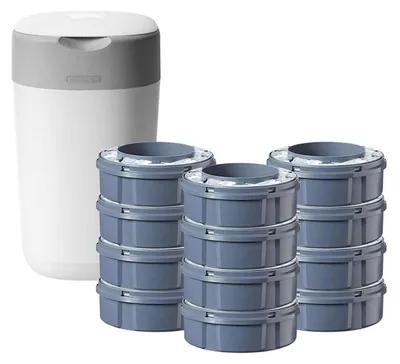 Obrázok produktu pre Tommee Tippee plienkový kôš Twist & Click Sangenic Tec štartovacia sada