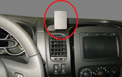 Produktbild von Brodit ProClip Fahrzeughalter 855261 - Mittelbefestigung - Nissan NV300 16-22, Opel Vivaro 15-18, Renault Trafic 15-22 und weitere