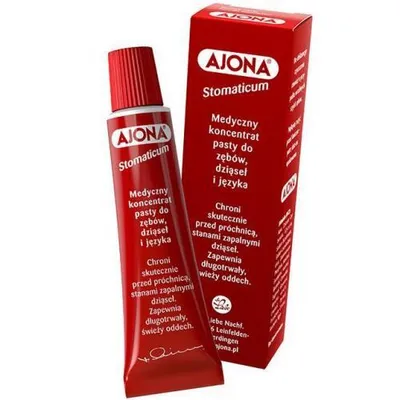 Zdjęcie produktu dla Ajona Pasta Do Zębów Koncentrat 6 Ml