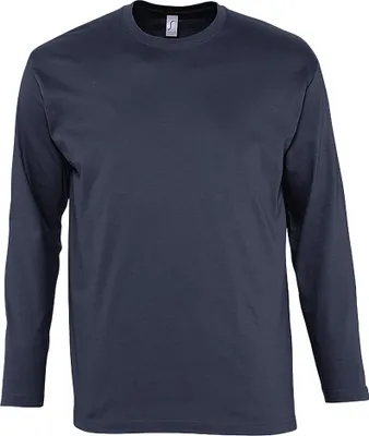 Immagine prodotto di SOLS Uomo Monarch manica lunga / T-shirt, manica lunga PC313 (5XL) (blu navy)