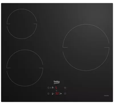 Image de 3ind.60cm.5,9kw.cdes Sens.noir. - Beko