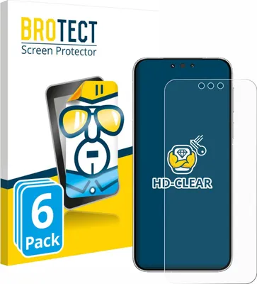 Produktbild von 6x Für Huawei Mate 80 Pro Schutzfolie BROTECT Displayschutz Display Schutz Folie Klar Transparent