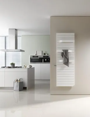 Produktbild von Kermi Tabeo-V Designgehäuse 1197 x 600 mm QN751 WEISS LINKS TBV101200602LXK