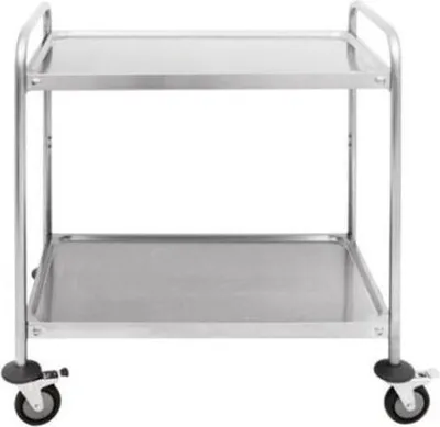 Produktbild von Servierwagen, 2 Ebenen, 120x60x94
