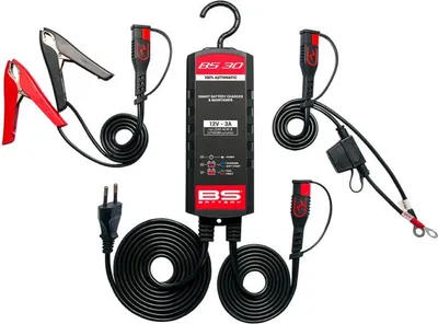 Immagine prodotto di BS BATTERY BS30 Caricabatterie intelligente - 12V 3A