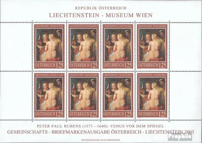 Produktbild von Briefmarken Österreich 2005 Mi 2519Klb Kleinbogen (kompl.Ausg.) postfrisch Liechtenstein