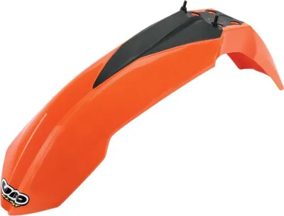 Image de UFO Plast, garde-boue avant pour KTM SX 125-450 (modèles 2007-2010) et EXC (modèles 2008-2011), référence KT03092-127