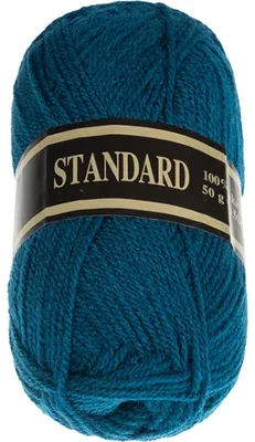 Zdjęcie produktu dla Przędza STANDARD - 50 g / 150 m - zielona