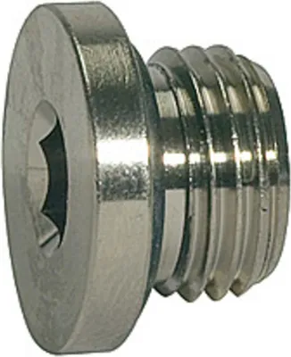 Produktbild von Riegler Verschlussstopfen, O-Ring »value line«, G 1/2, Messing vern.