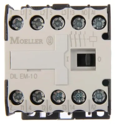 Produktbild von Moeller DILEM-10(230V50HZ,240V60HZ), Schwarz, Weiß, 0.75 - 2.5 mm², IEC/EN 60947-4-1; UL 508; CSA-C22.2 No. 14-05; CE marking, 400 V, 230 V, 50/60 Hz