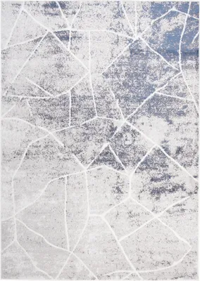 Produktbild von Tapiso Teppich SKY Modern Beige Grau Blau Wohnzimmer 300 x 400 cm